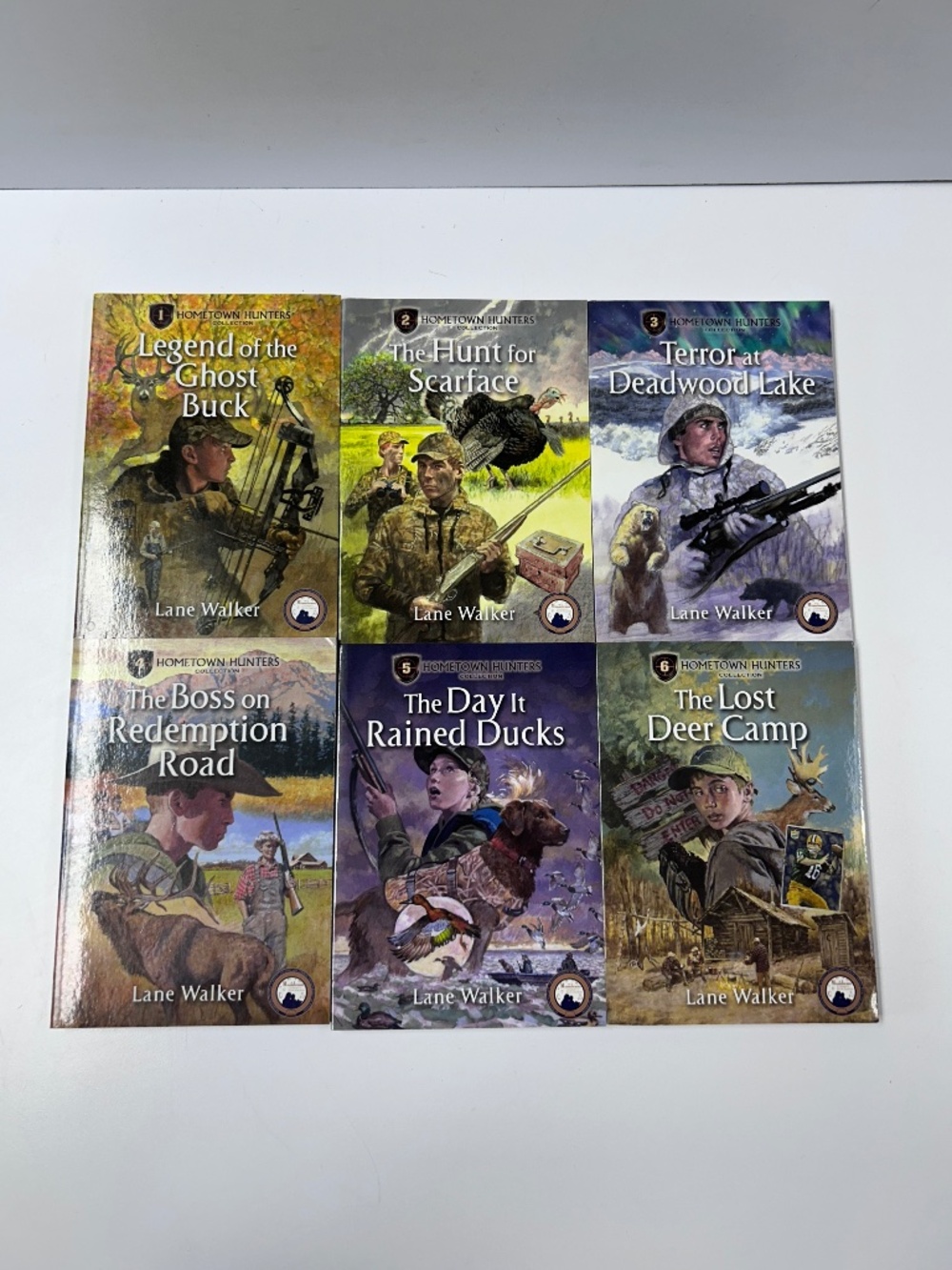 New Lot of 6 Hometown Hunters Collection Books Lane Walker Volumes 1-6